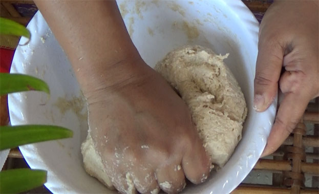 Knead it make soft dough