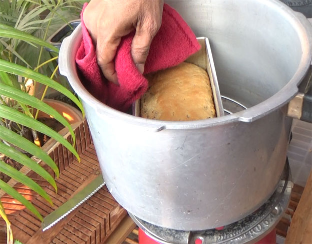 After 35 min, remove it from pressure cooker