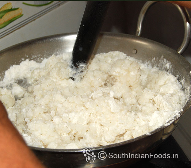 Mix well without lumps