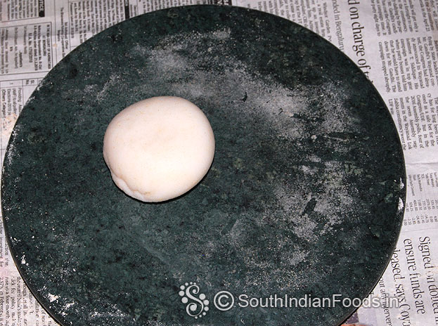 Make balls out of the mixture