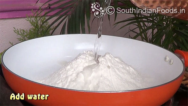 Add water