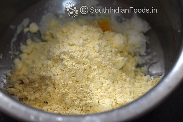 Mix well, make smooth dough [Add water if required]