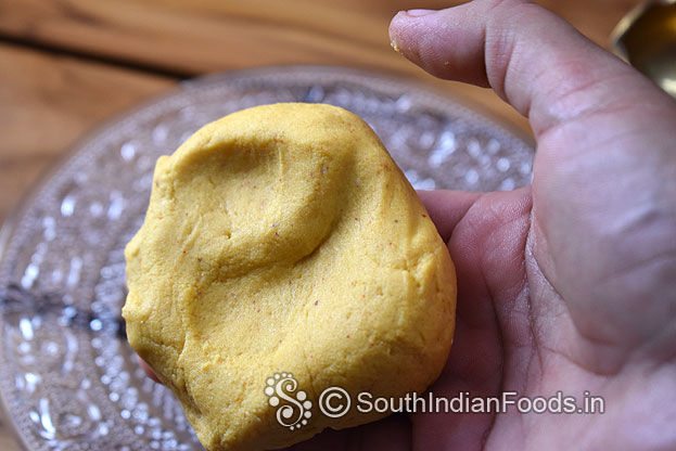 Soft dough is ready