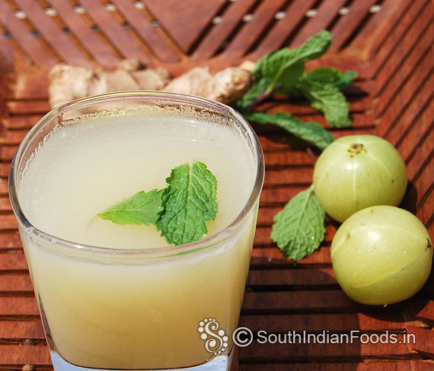 Add mint leaves, serve immediately