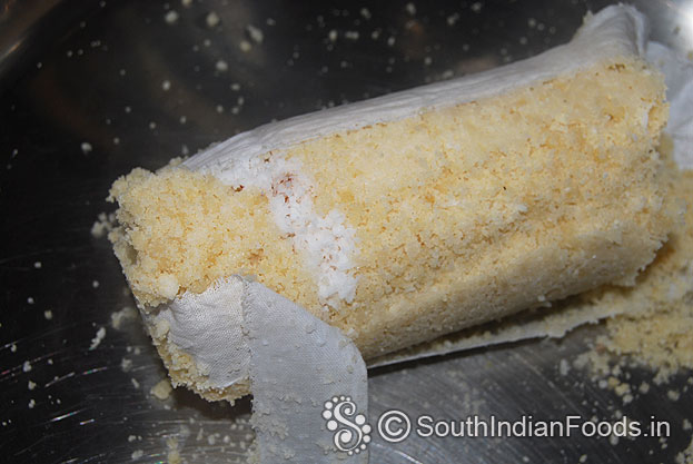 Arisi kuzha puttu is ready