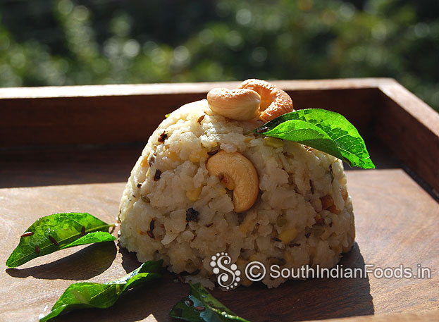 Rice flakes pongal recipe