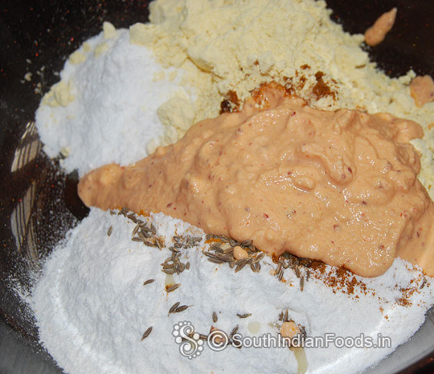 Add butter, salt, asafoetida