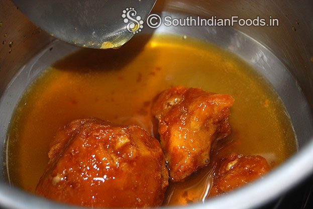 Heat broad pan add milk and let it boil