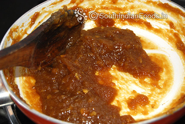 Banana halwa is still sticky consistency stir well