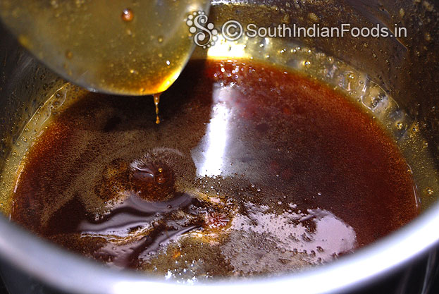 Cook till light thick consistency