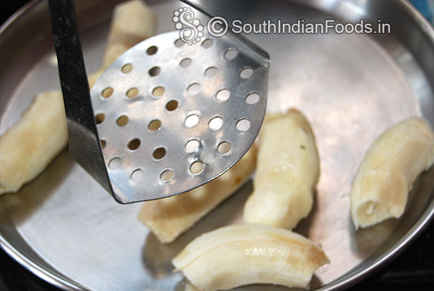 Mash banana