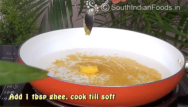Add ghee
