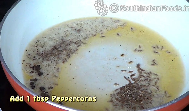 Add peppercorns
