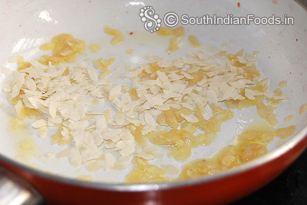Add aval / poha roast