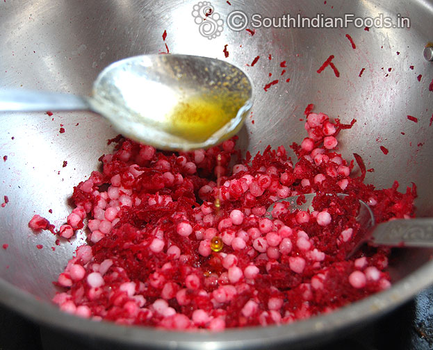 Add ghee saute