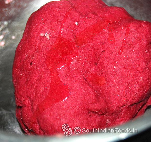 Knead, make soft dough