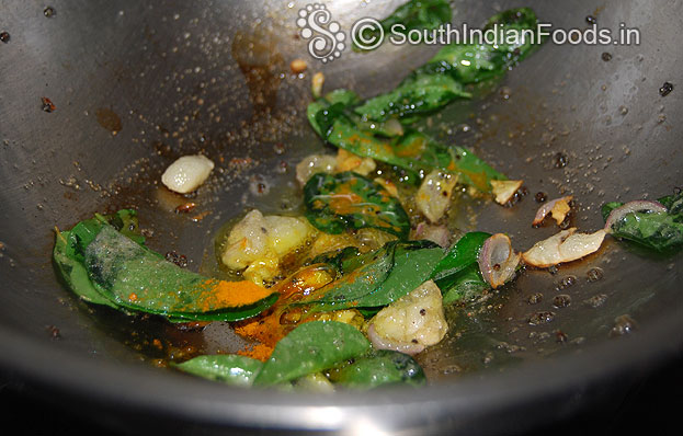 Add turmeric powder