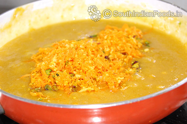 Add roasted carrot, coconut, nuts