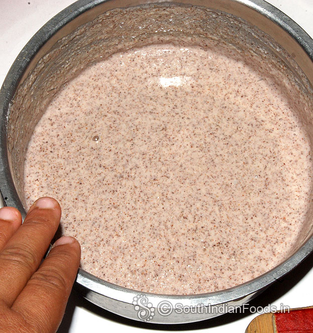 Fermented batter ready