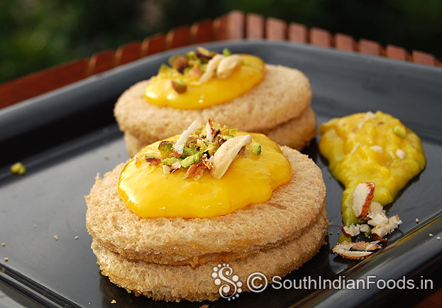 Brown bread rabdi rasamalai