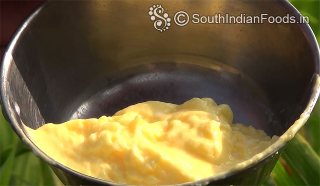 Yellow butter