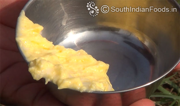 Fresh butter ready