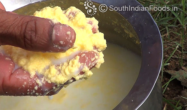 Remove butter from buttermilk