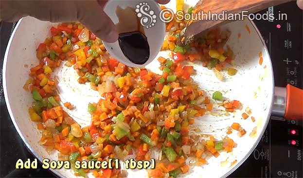 Add soya sauce