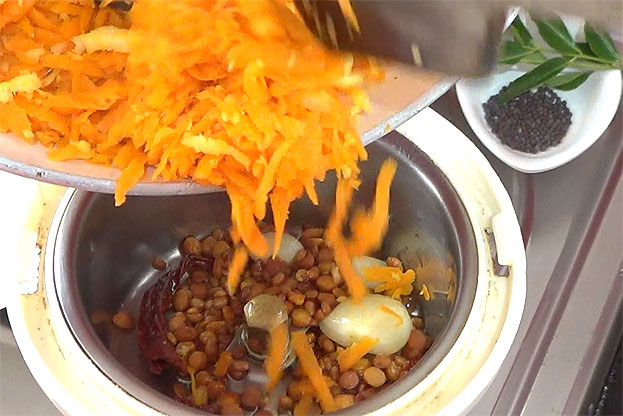 Put it in a mixer jar