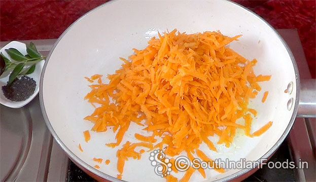 Add carrot saute