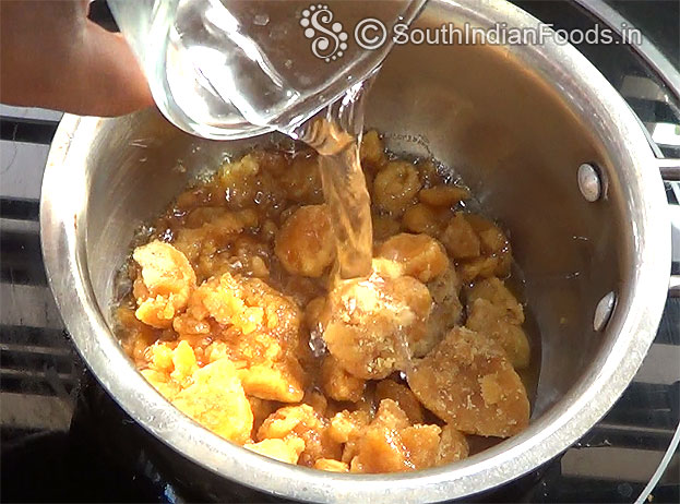 Add water, let ti boil