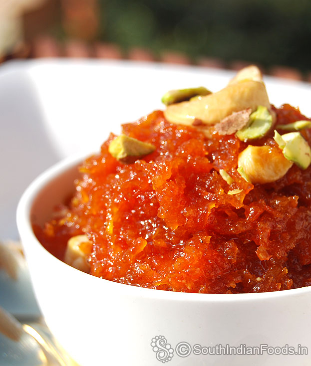 Carrot gud ki halwa