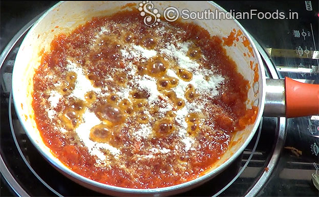 Mix well without lumps