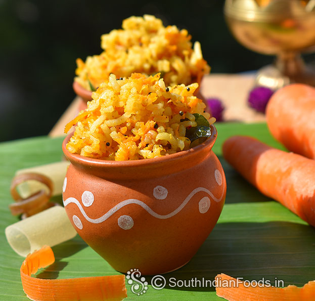 Carrot chawal