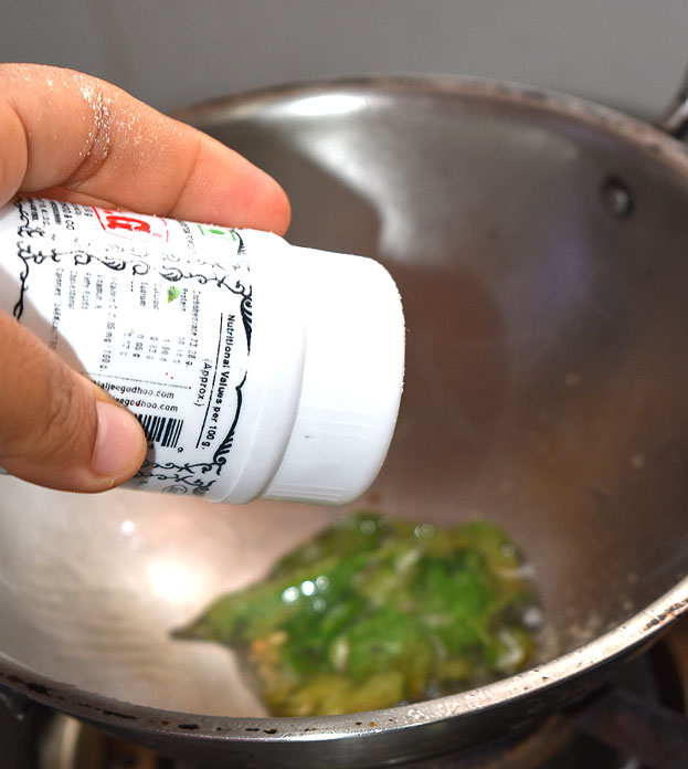 Add asafoetida