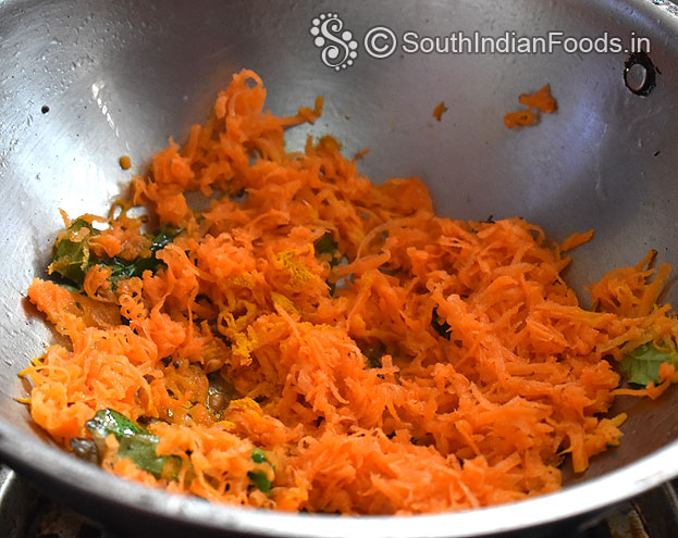 Add grated coconut