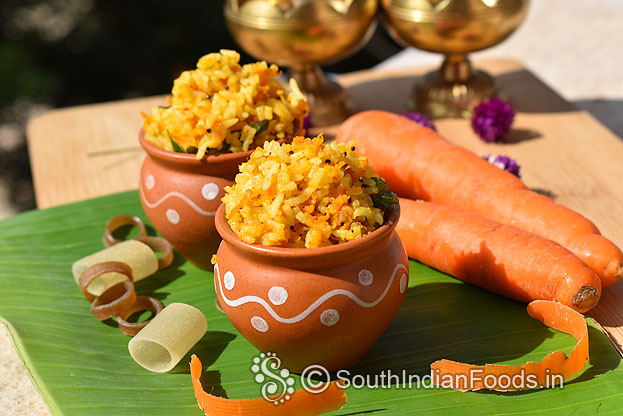 Instant carrot lunch box recipe