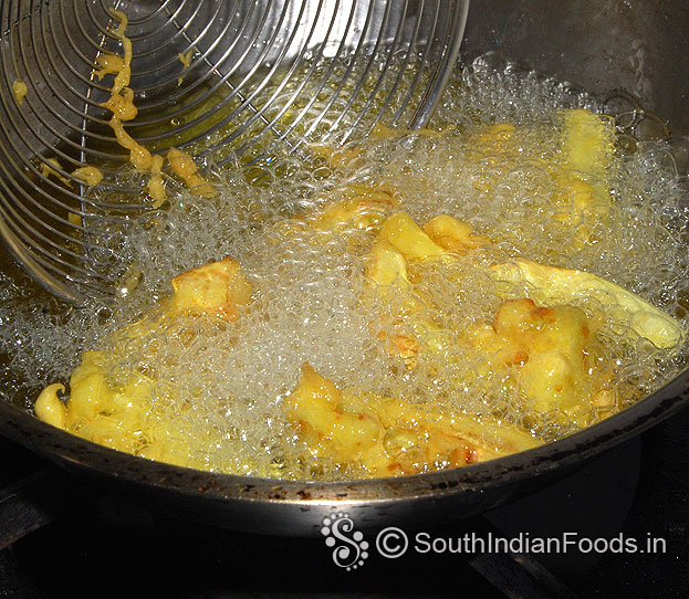Drop it in hot oil