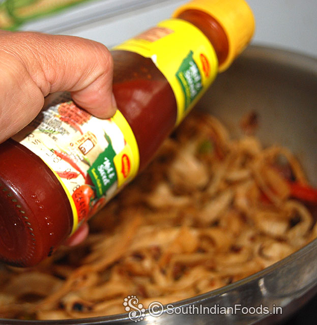 Add 2 tbsp tomato chilli sauce if required