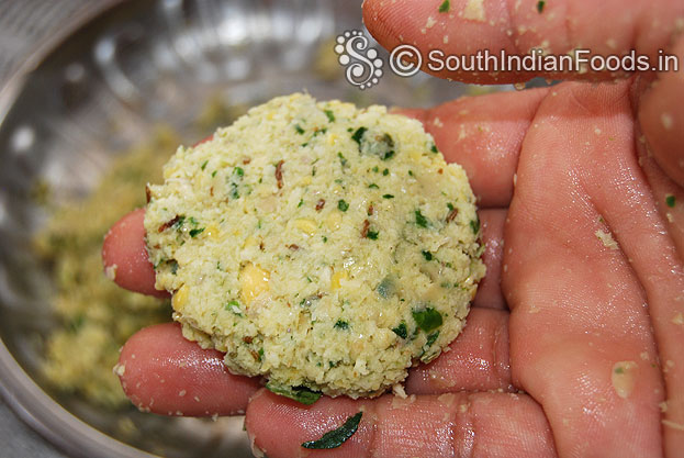 Flatten and shape vada