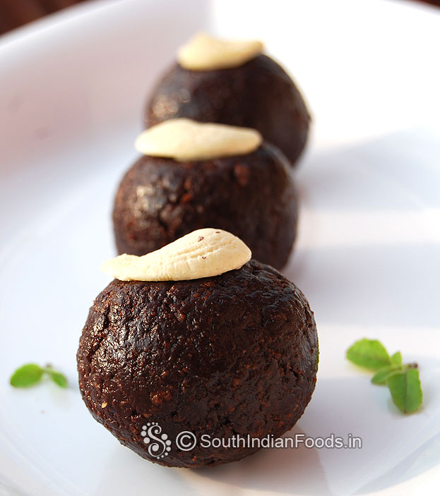 Chocolate coconut balls