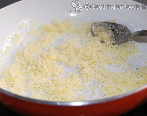 Ghee roast rava[semolina]