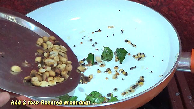 Add Roasted groundnut