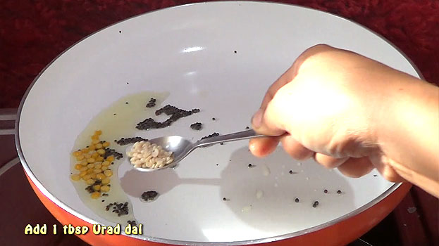 Add Urad dal