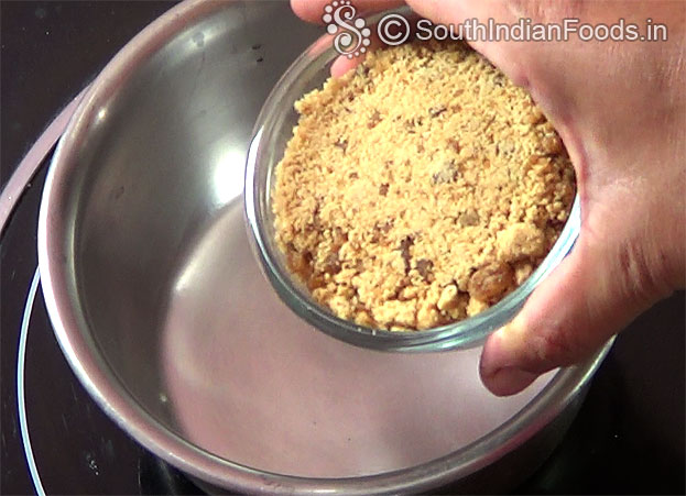 Add jaggery