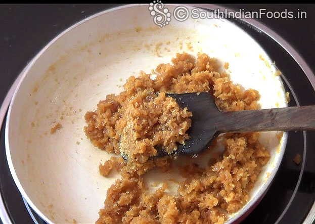 Now its ready, cut off heat
