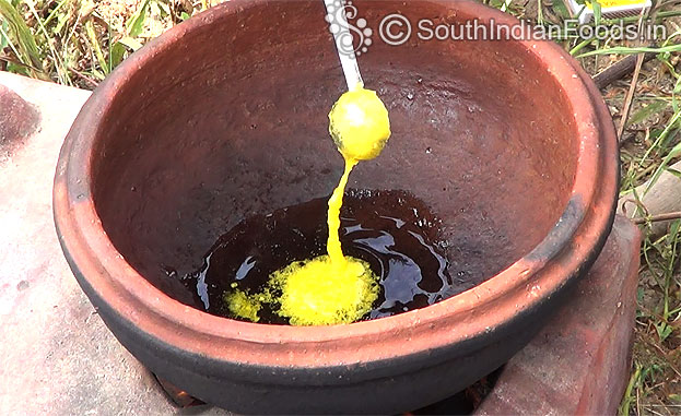 Add 2 tbsp ghee
