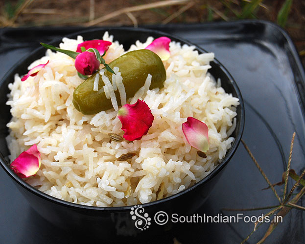 Thengai pal biryani
