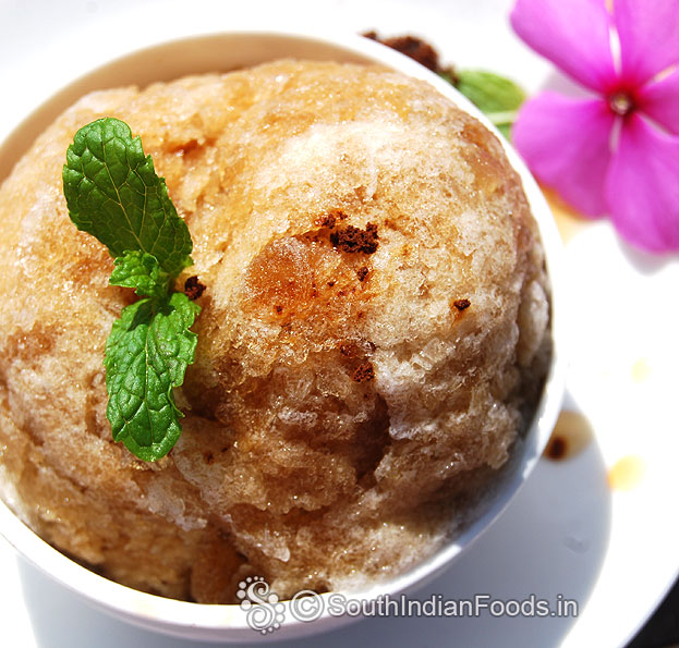 Perfect granita