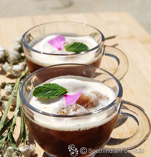 Homemade cold coffee
